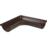Угол желоба на 90° внешний цвет коричневый