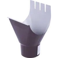 Воронка 125x90 мм цвет коричневый