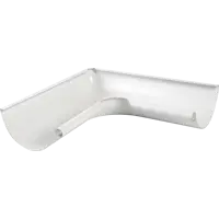 Угол желоба на 90° внутренний цвет белый