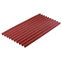 Лист Ондулин 6x950x2000, красный