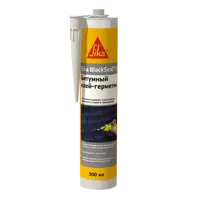 Клей-герметик битумный Sika BlackSeal-3 300 г