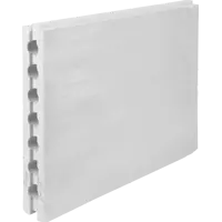 Плита гипсовая пазогребневая (ПГП) Волма 667x500x80 мм пустотелая