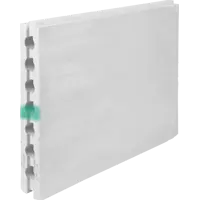 Плита гипсовая пазогребневая (ПГП) Волма 667x500x80 мм пустотелая влагостойкая