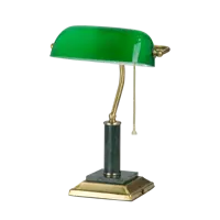 Настольная лампа Vitaluce Зеленый мрамор 1 лампа 3м² Е27