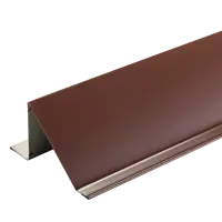 Снегозадержатель для металлической кровли планка 2 м RAL 8017 коричневый