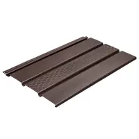 Софит перфорированный 300x3850 мм цвет светло-коричневый