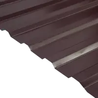 Профнастил С20 0.35 мм 1160x2000 мм RAL 8017 коричневый