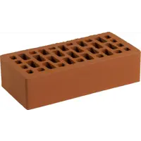 Кирпич облицовочный M150 красный 250x120x65 мм 1 НФ