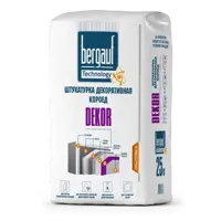 Штукатурка декоративная Bergauf Dekor короед 2.5-3.0 мм 25 кг