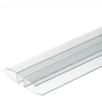 Профиль соединительный для поликарбоната 10 мм x 3 м прозрачный