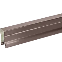 П-планка для профнастила С8 35x35мм 2 м 0.4 мм RAL 8017 Коричневый