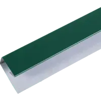 П-планка для профнастила С8 20x10 мм 2 м 0.4мм RAL 6005 Зеленый