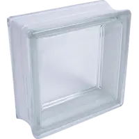 Стеклоблок Богема гладкий бесцветный