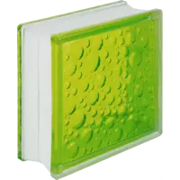 Стеклоблок Богема Савона цвет тархун