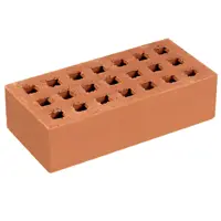 Кирпич облицовочный M150 терракот 250x120x65 мм 1 НФ