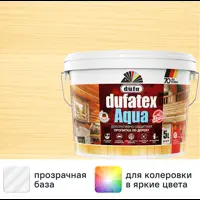 Пропитка для дерева водная прозрачная Dufatex aqua 5 л