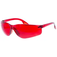 Очки защитные Archimedes, цвет красный