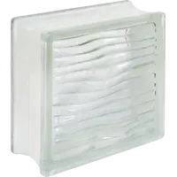 Стеклоблок Богема Водопад бесцветный