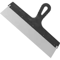 Шпатель фасадный Интек 350 мм, нержавеющая сталь