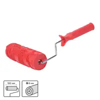 Валик фактурный Pqtools эффект Бамбук 180 мм диаметр бюгеля 6 мм