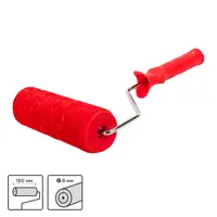 Валик фактурный Pqtools эффект Дождь 180 мм диаметр бюгеля 6 мм