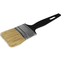 Кисть флейцевая для водных красок Сибртех 50 мм натуральная щетина