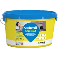 Мастика гидроизоляционная Vetonit Tec 822 цвет серый 8 кг