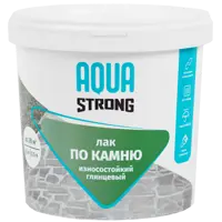 Лак по камню Aquastrong износостойкий глянцевый 2.5 кг