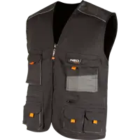 Жилет рабочий Neo HD цвет темно-серый размер XL/56 рост 188-194 см
