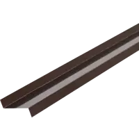 Отлив оцинкованный 55x2000 мм коричневый