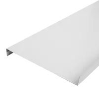 Отлив оцинкованный 160x2000 мм белый