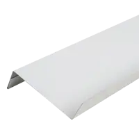 Отлив оцинкованный 55x2000 мм белый