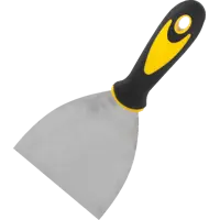 Шпатель малярный Systec 100 мм, нержавеющая сталь, двухкомпонентная ручка