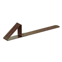 Снегостопор для гибкой черепицы RAL 8019 тёмно-коричневый