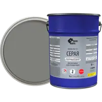 Эмаль Простокраска ПФ-115 полуматовая цвет серый 5 кг