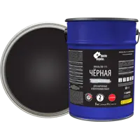 Эмаль Простокраска ПФ-115 полуматовая цвет чёрный 5 кг