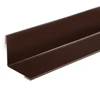 Угол внутренний металл Hauberk 1.25 м. коричневый