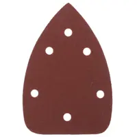 Лист шлифовальный на бумажной основе для ДШМ Dexter P180 140x98 мм, 5 шт.