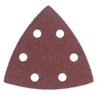 Лист шлифовальный на бумажной основе для ДШМ Dexter P120 93x93 мм, 5 шт.