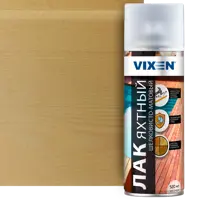 Лак яхтный Vixen шёлковисто-матовый прозрачный 520 мл