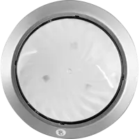 Фонарь пушлайт круглый цвет серебро