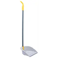 Совок с длинной ручкой Apex пластик цвет желтый