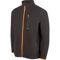 Толстовка флисовая Neo цвет черный/оранжевый размер L/52 рост 179-182 см