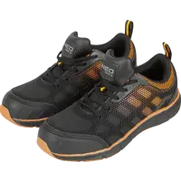Кроссовки рабочие Neo, р-р 43, черно-оранжевые, S1, стальной подносок