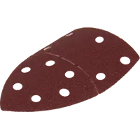 Лист шлифовальный на бумажной основе для ДШМ Dexter P80 152x102 мм, 5 шт.