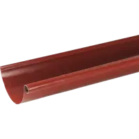 Желоб водосточный 3 м 125 мм цвет красный