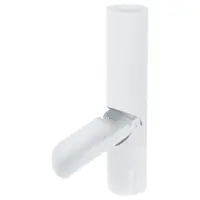 Отвод для сбора воды цвет белый