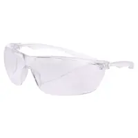 Очки защитные открытые Krafter 18830LM прозрачные с защитой от запотевания и царапин