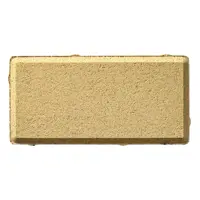 Плитка тротуарная BRAER прямоугольник 200x100 мм цвет Песочный толщина 40 мм