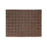Плитка тротуарная двухслойная Braer Лувр 100x100x60 мм цвет коричневый
